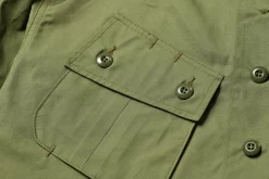 Military-The Real McCoy's Coat, Man'S, Combat, Tropical 150 Olive