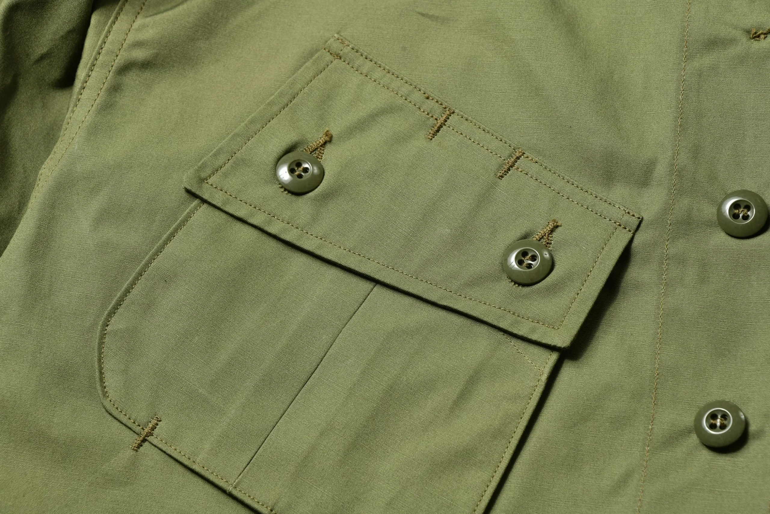 Military-The Real McCoy's Coat, Man'S, Combat, Tropical 150 Olive