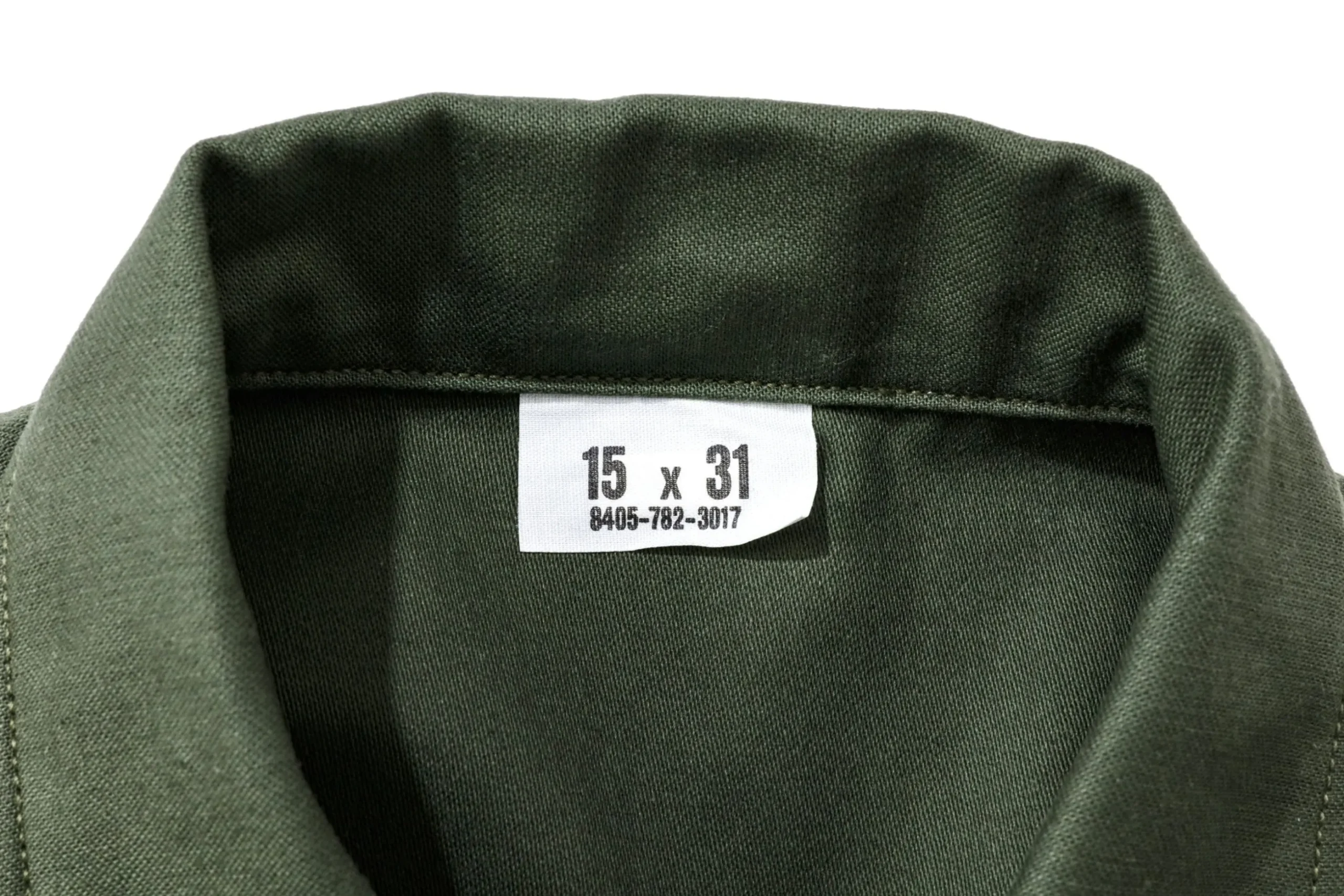 Shirts-The Real McCoy's Cotton Sateen Shirt S/S 153 Og107