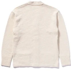 Knitwear-Joe McCoy Cotton Summer Cardigan Ecru