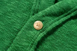 Knitwear-Joe McCoy Cotton Summer Cardigan Green