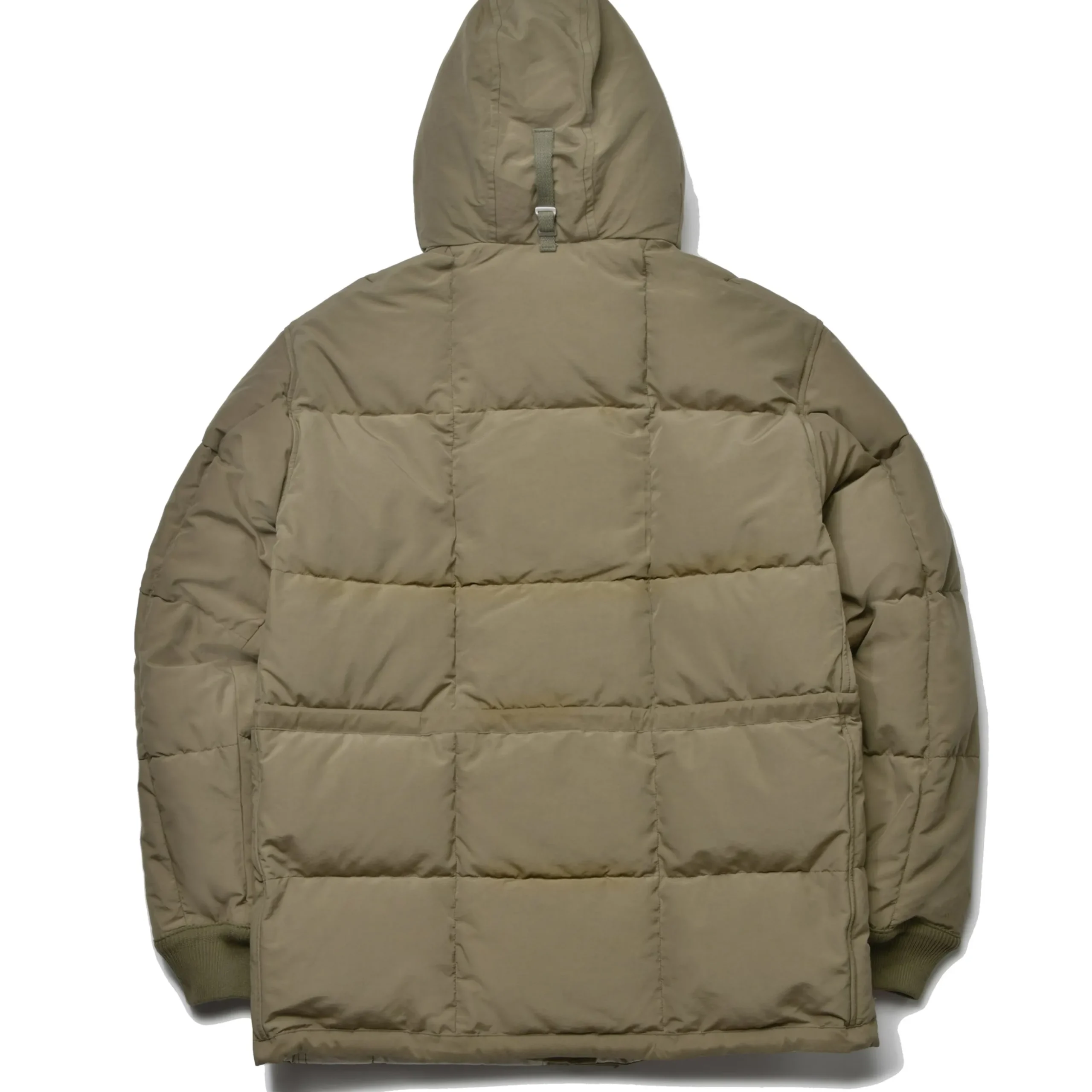 Recreation-Joe McCoy Cotton/Nylon Hooded Down Jacket 150 Olive