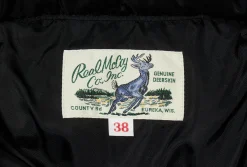 Leather-Joe McCoy Deerskin Down Jacket Black