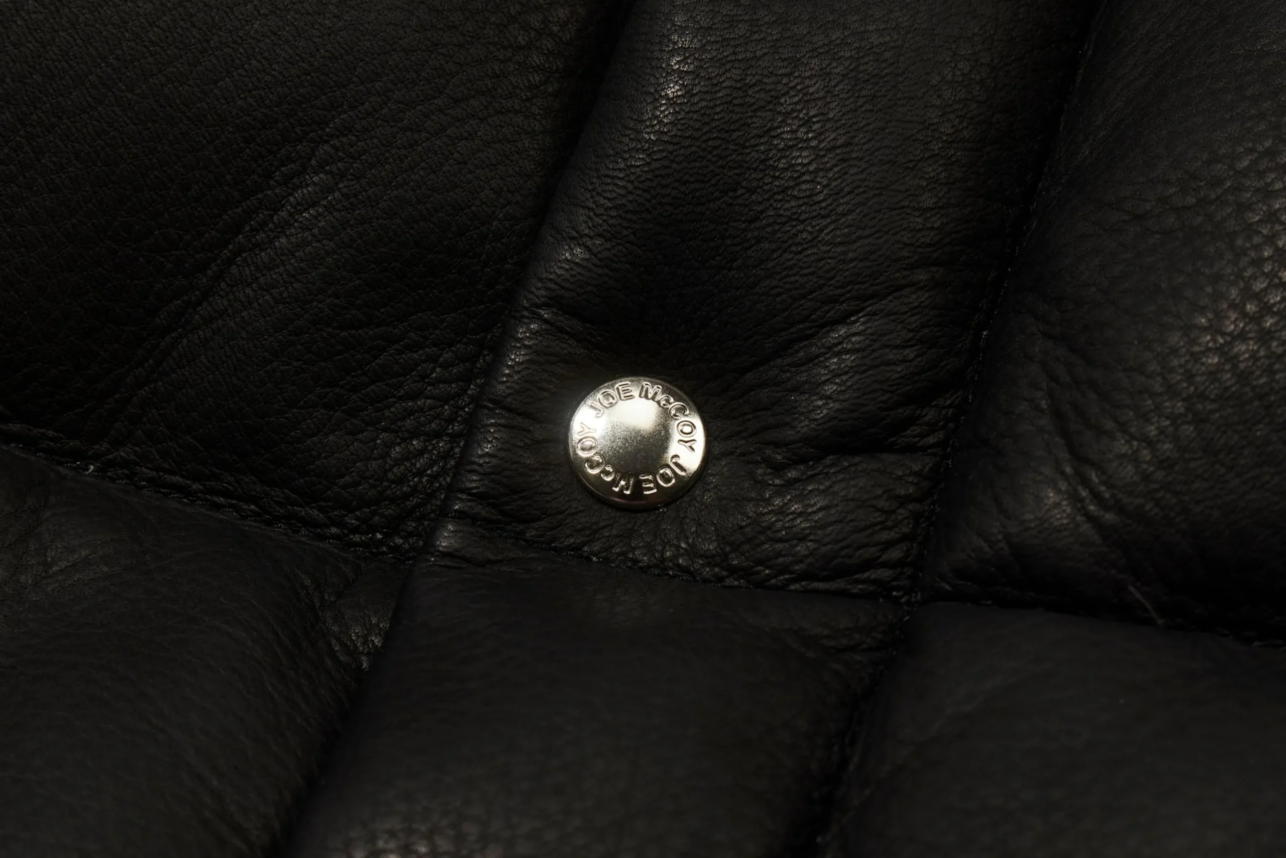 Leather-Joe McCoy Deerskin Down Jacket Black