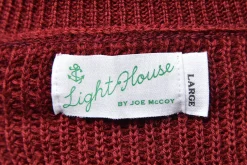 Knitwear-Joe McCoy Fisherman'S Turtle Neck Sweater 102 Maroon