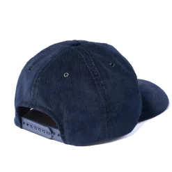 Hats-Joe McCoy Five Panel Corduroy Cap / #1 Fishing Dad Navy
