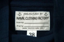 Thermal Shirts-The Real McCoy's Flight Deck Jersey / Air Boss Navy