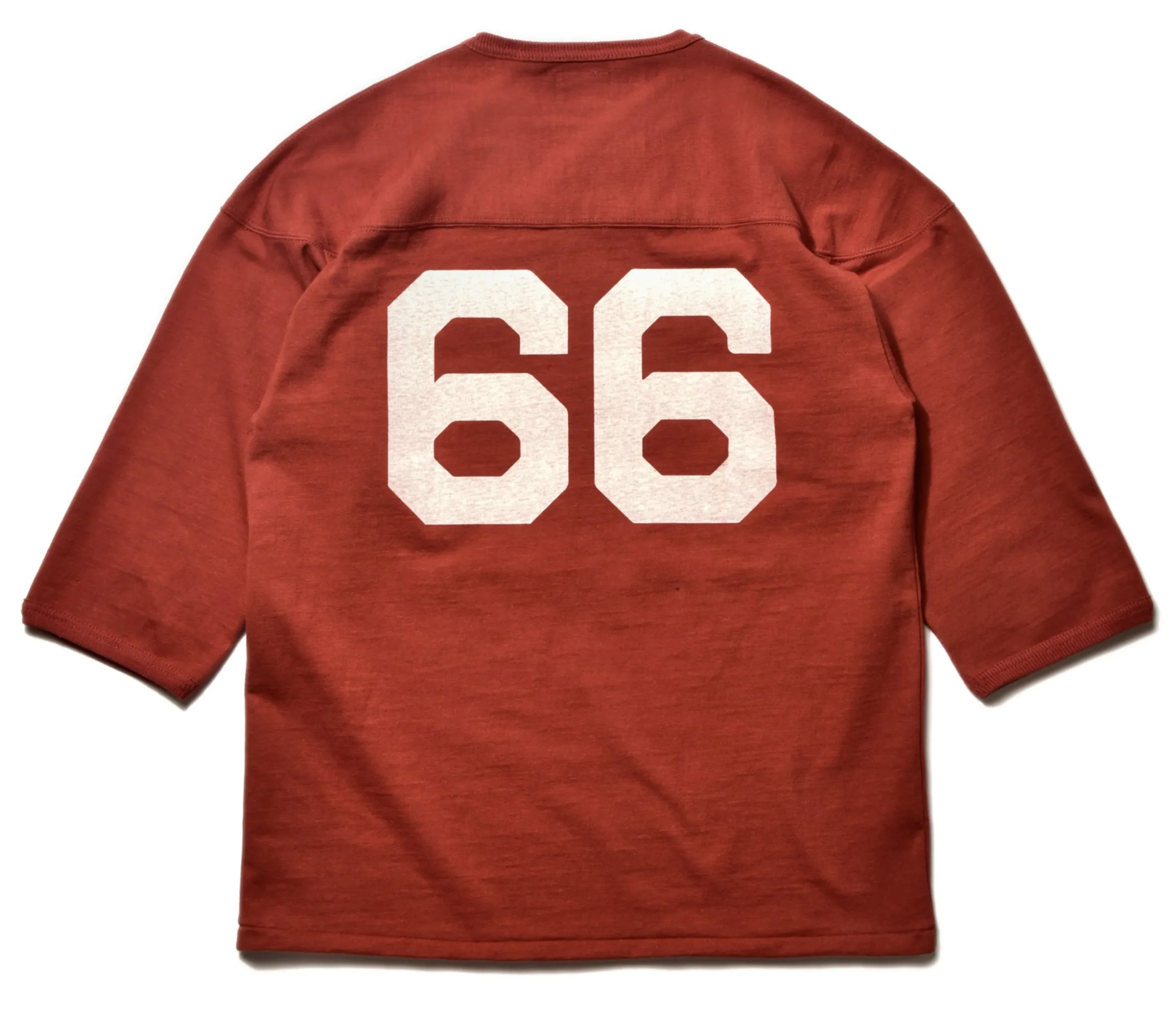 T-Shirts-Joe McCoy Football Tee / 66 Brick Red