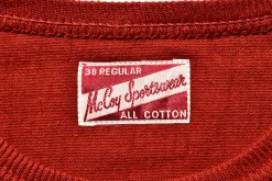 T-Shirts-Joe McCoy Football Tee / 66 Brick Red