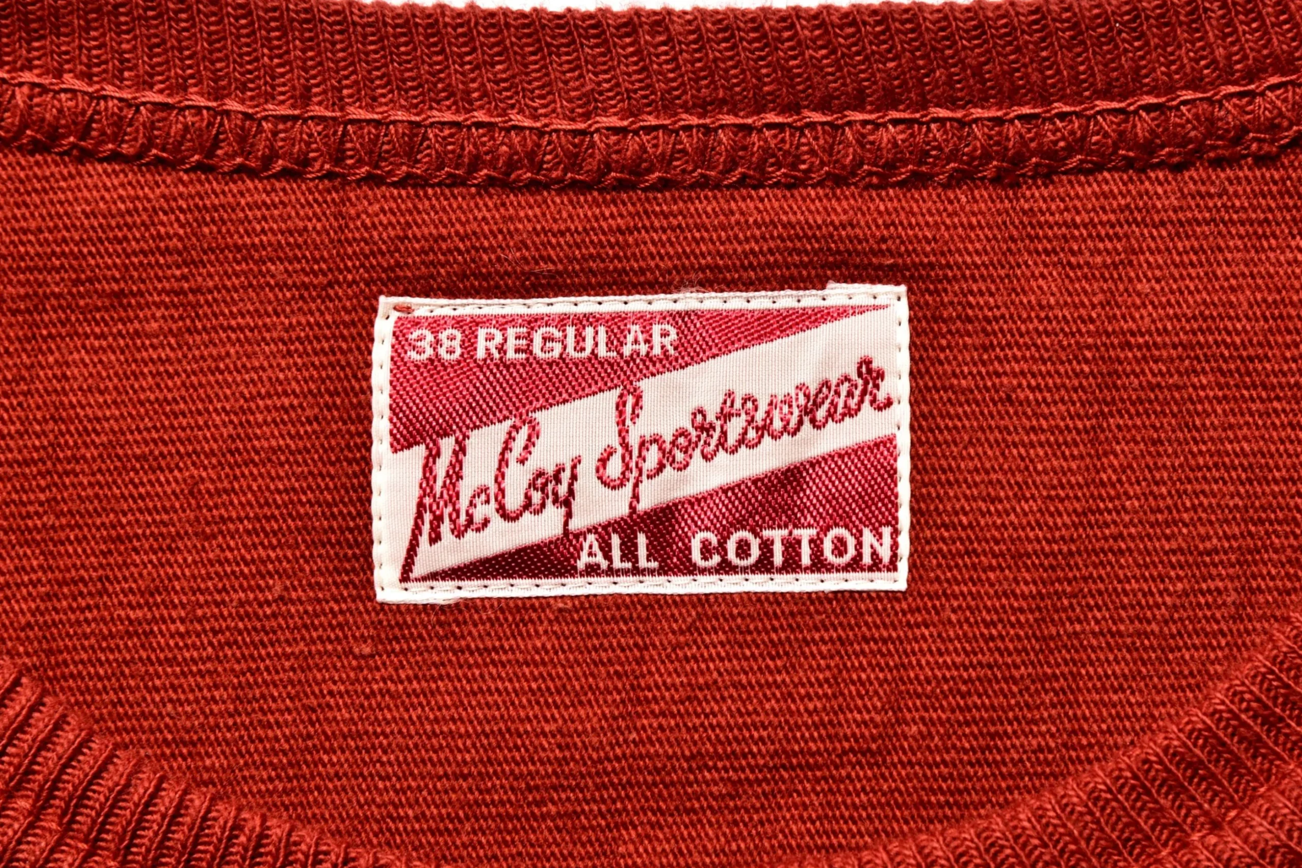 T-Shirts-Joe McCoy Football Tee / 66 Brick Red