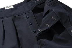 Shorts-The Real McCoy's Gurkha Shorts 140 Navy