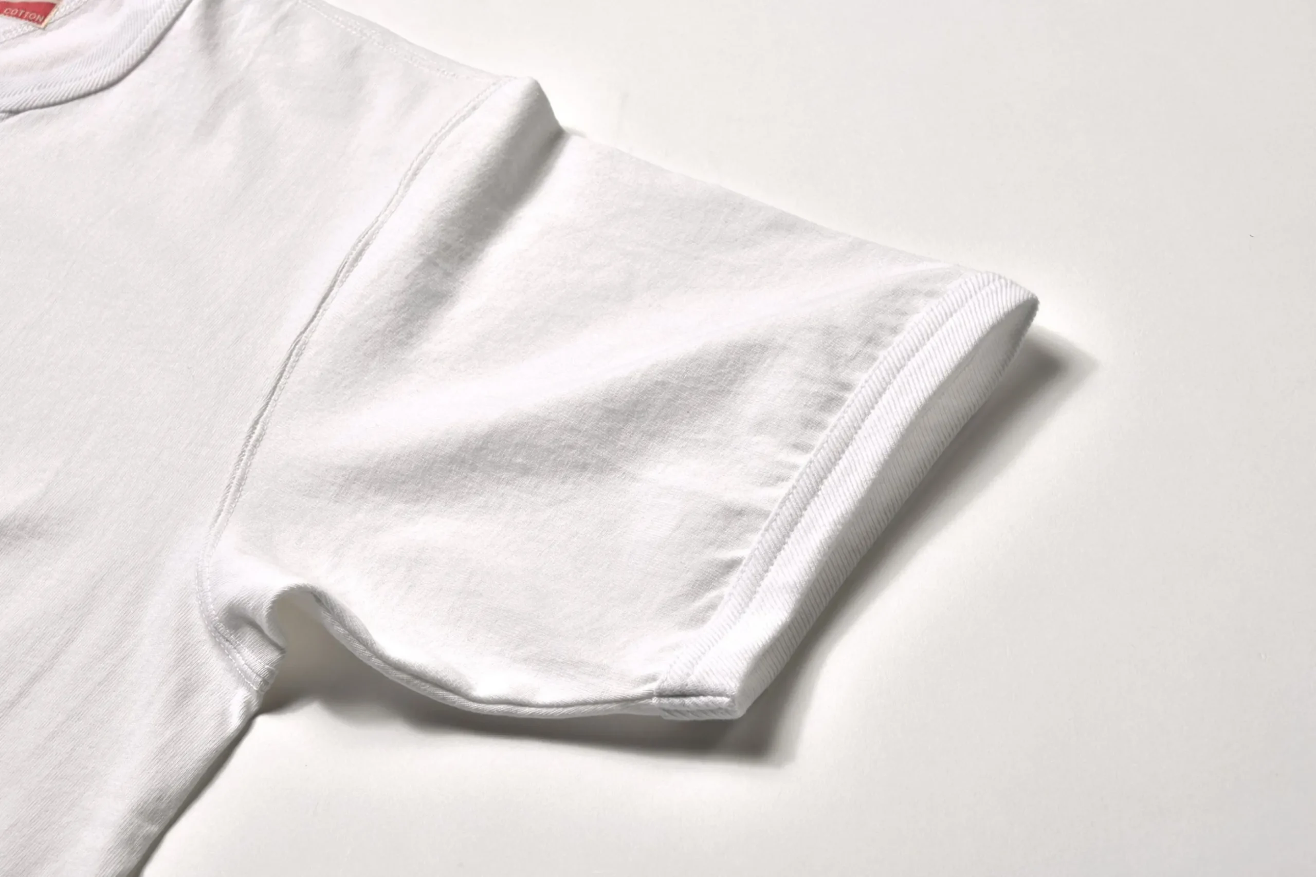T-Shirts-Joe McCoy Gusset T-Shirt 010 White