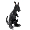 Leather Goods-The Real McCoy's Handcrafted Horsehide Animals - Kangaroo Brown