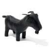 Leather Goods-The Real McCoy's Handcrafted Horsehide Animals - Goat Brown