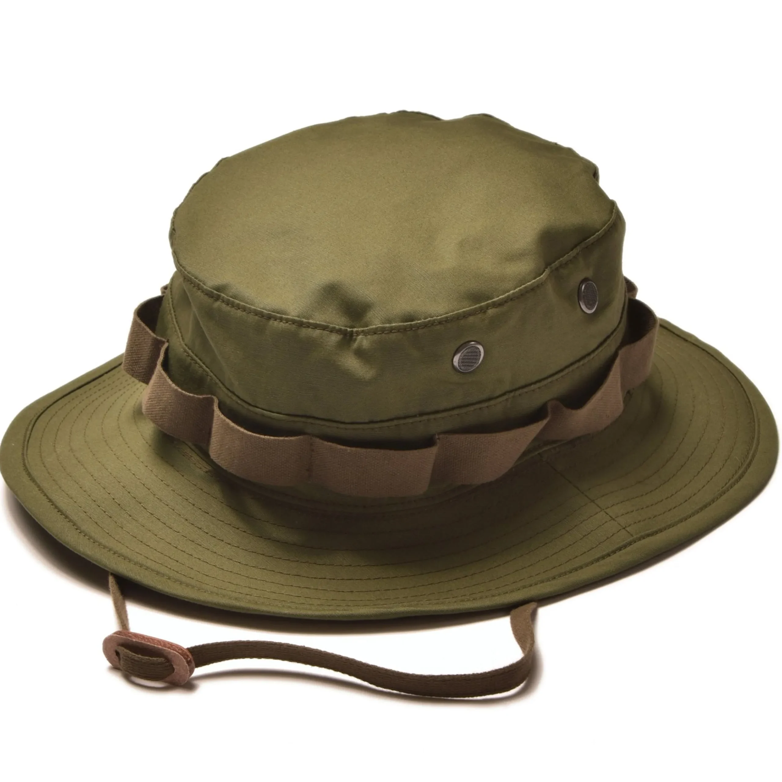 Hats-The Real McCoy's Hat, Jungle 150 Olive