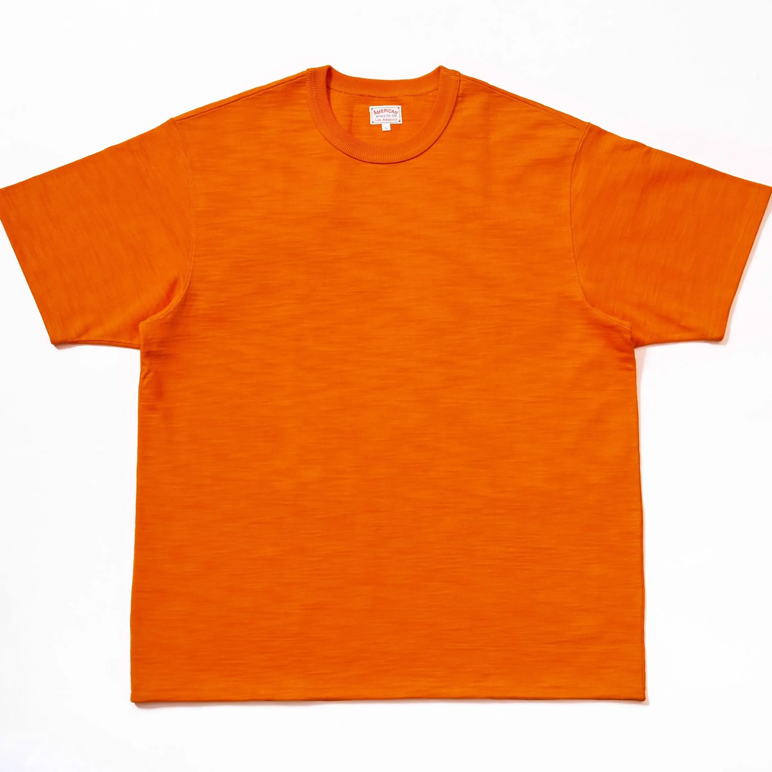 T-Shirts-Joe McCoy Heavy Cotton Slub Jersey 071 Tangerine