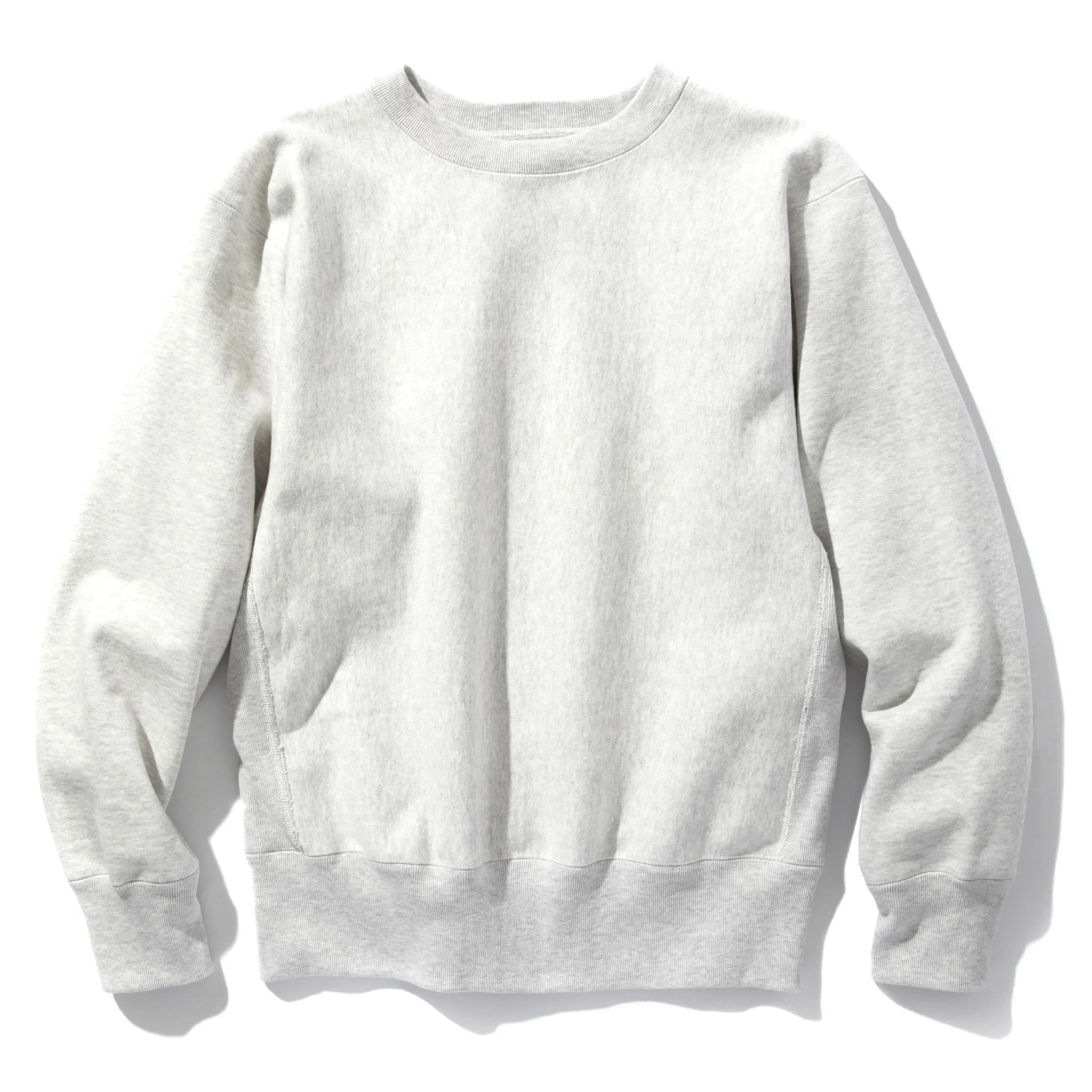 Sweatshirts-Joe McCoy Heavyweight Crewneck Sweatshirt 027 Silver Grey