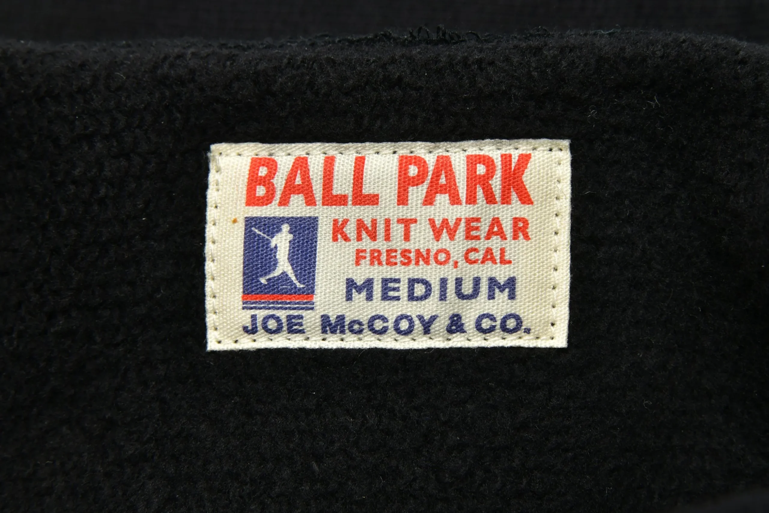Sweatshirts-The Real McCoy's Heavyweight Hooded / Airforce 030 Black