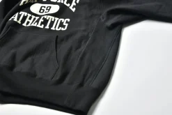 Sweatshirts-The Real McCoy's Heavyweight Hooded / Airforce 030 Black