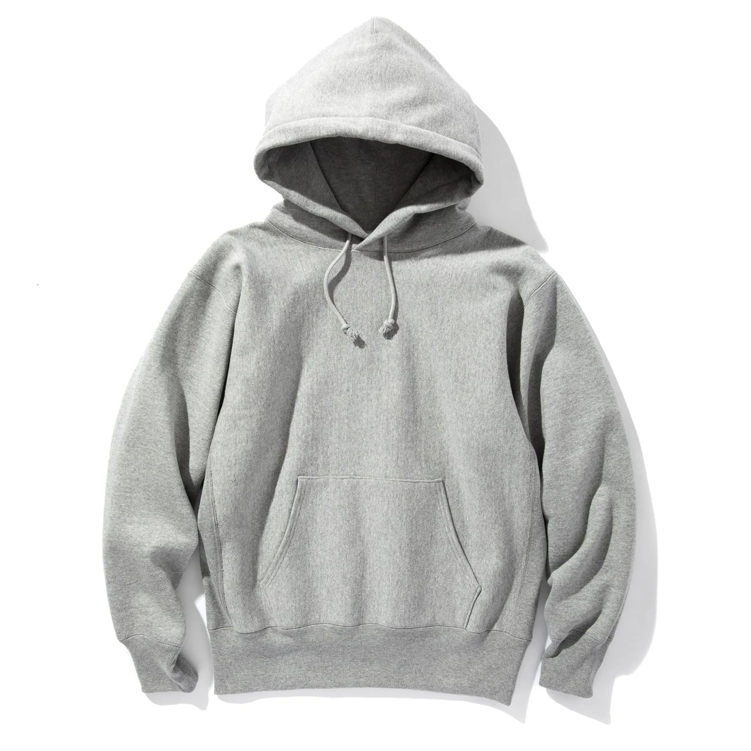 Sweatshirts-Joe McCoy Heavyweight Hooded Sweatshirt 021 Mid Grey