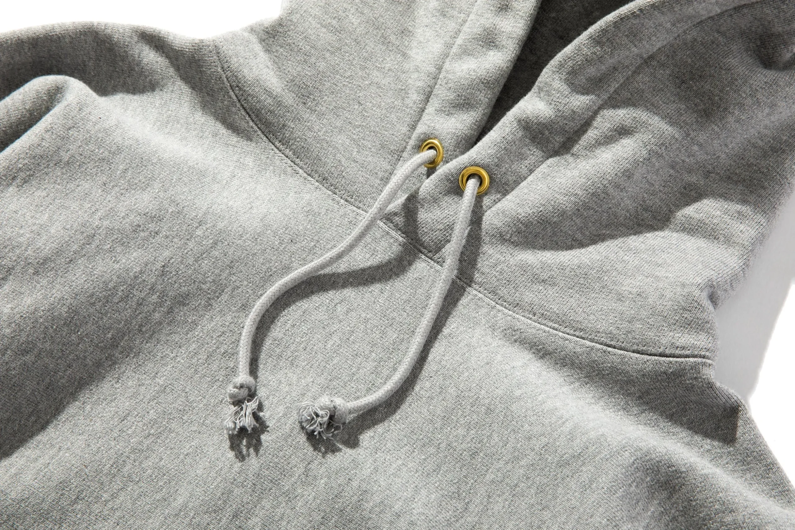 Sweatshirts-Joe McCoy Heavyweight Hooded Sweatshirt 021 Mid Grey