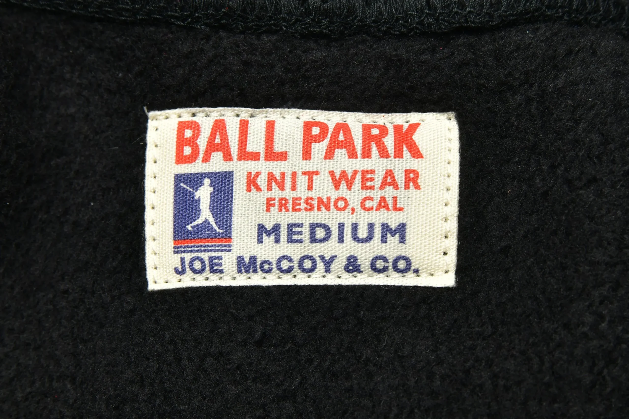 Sweatshirts-Joe McCoy Heavyweight Hooded Sweatshirt 030 Black