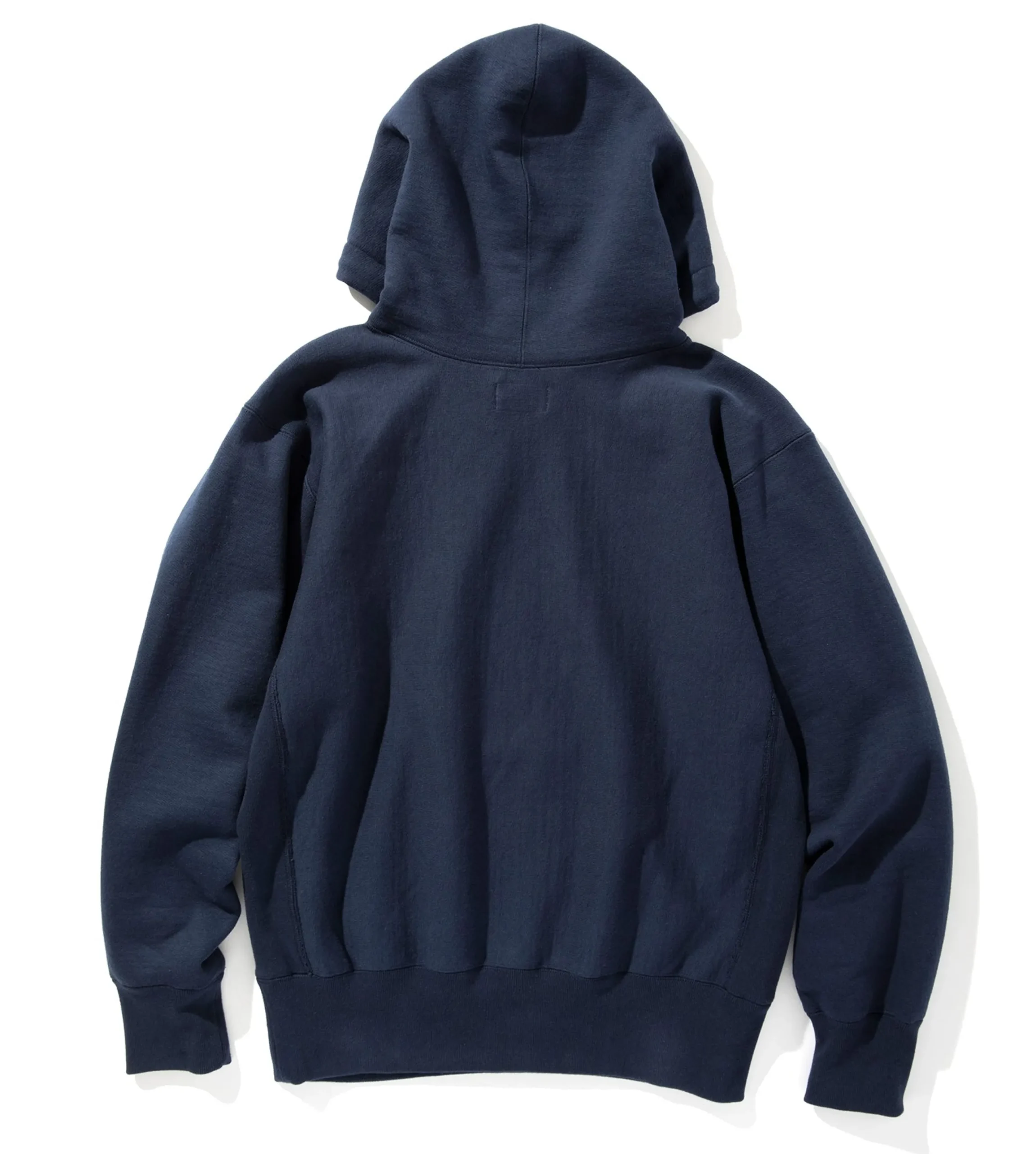 Sweatshirts-Joe McCoy Heavyweight Hooded Sweatshirt 140 Navy