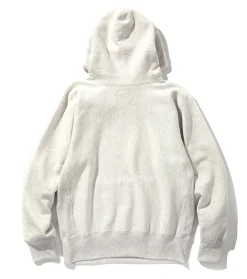 Sweatshirts-Joe McCoy Heavyweight Hooded Sweatshirt 027 Silver Grey