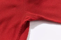 Thermal Shirts-Joe McCoy Honeycomb Thermal Shirt B.Red