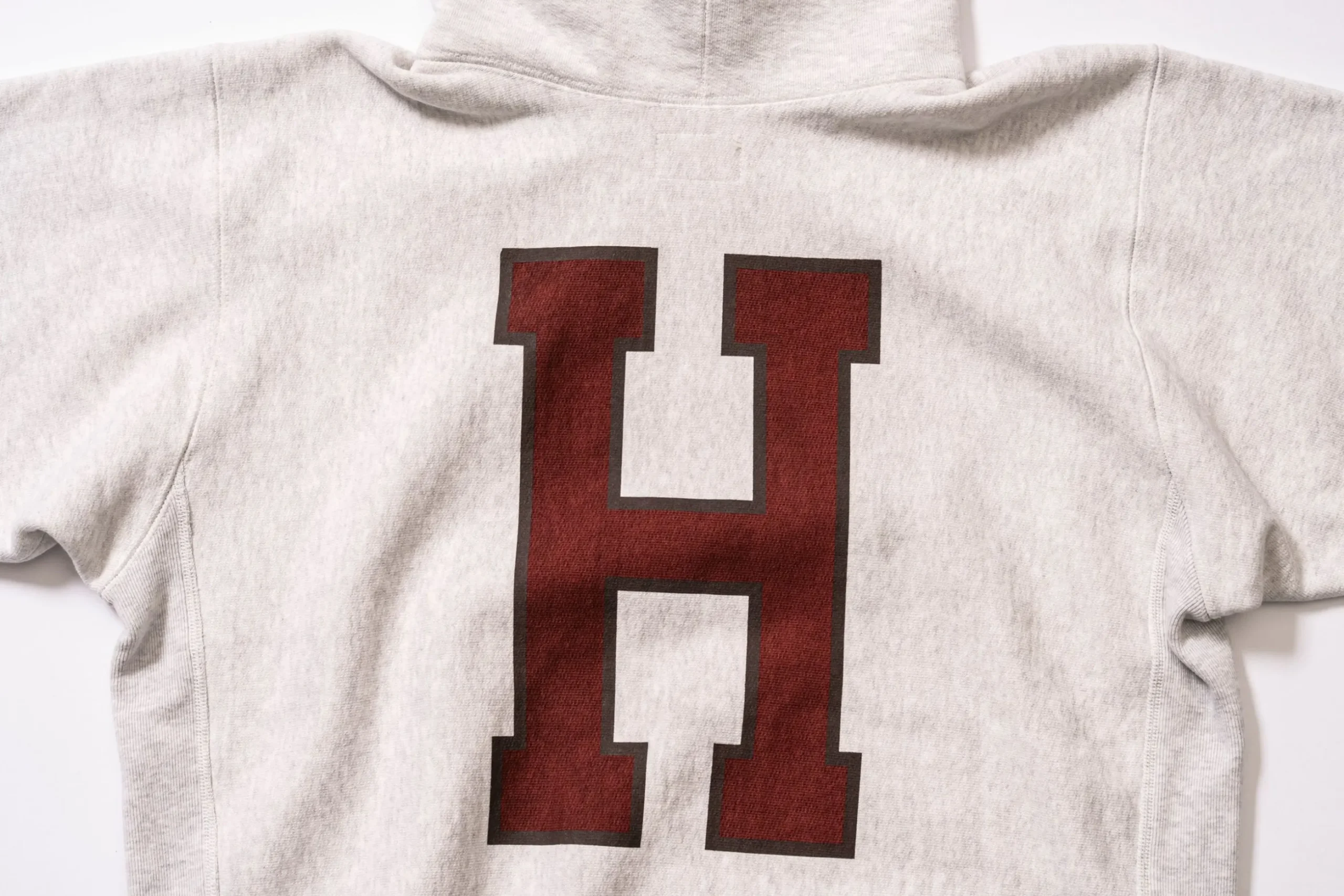 Sweatshirts-Joe McCoy Hooded Sweatshirt / 'H' Silver Gray