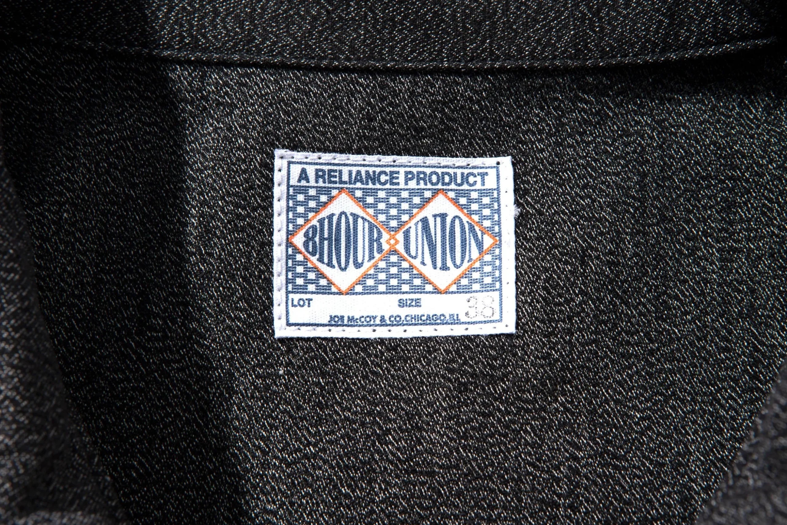 Recreation-Joe McCoy 8Hu Chambray Chore Coat Salt & Pepper