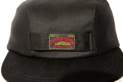 Hats-Joe McCoy 8Hu Heavy Cotton Drill Work Cap Black