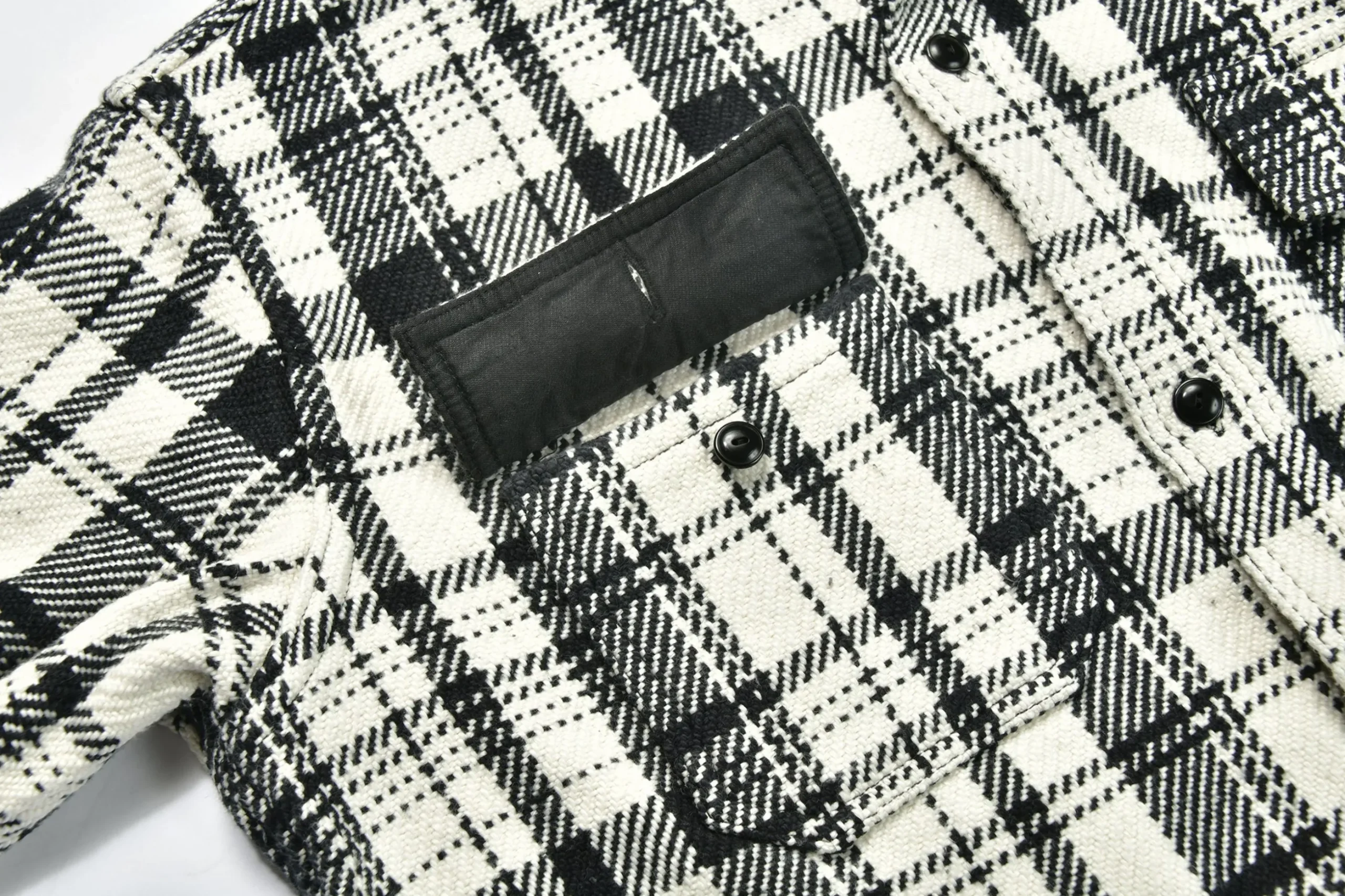 Shirts-Joe McCoy 8Hu Heavy Weight Flannel Shirt 010 White
