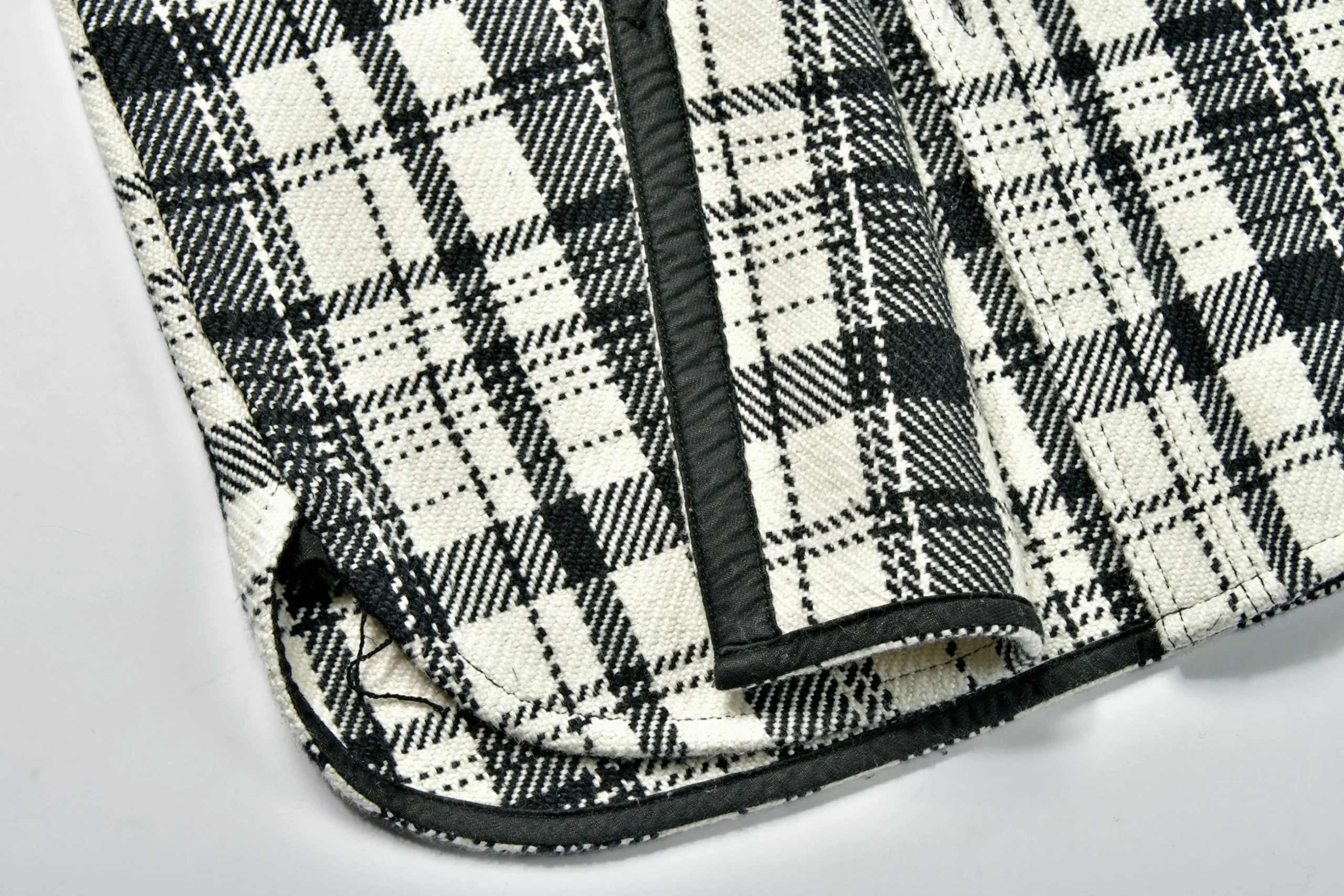 Shirts-Joe McCoy 8Hu Heavy Weight Flannel Shirt 010 White