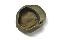 Hats-Joe McCoy 8Hu Leather Cap 057 O.Brown