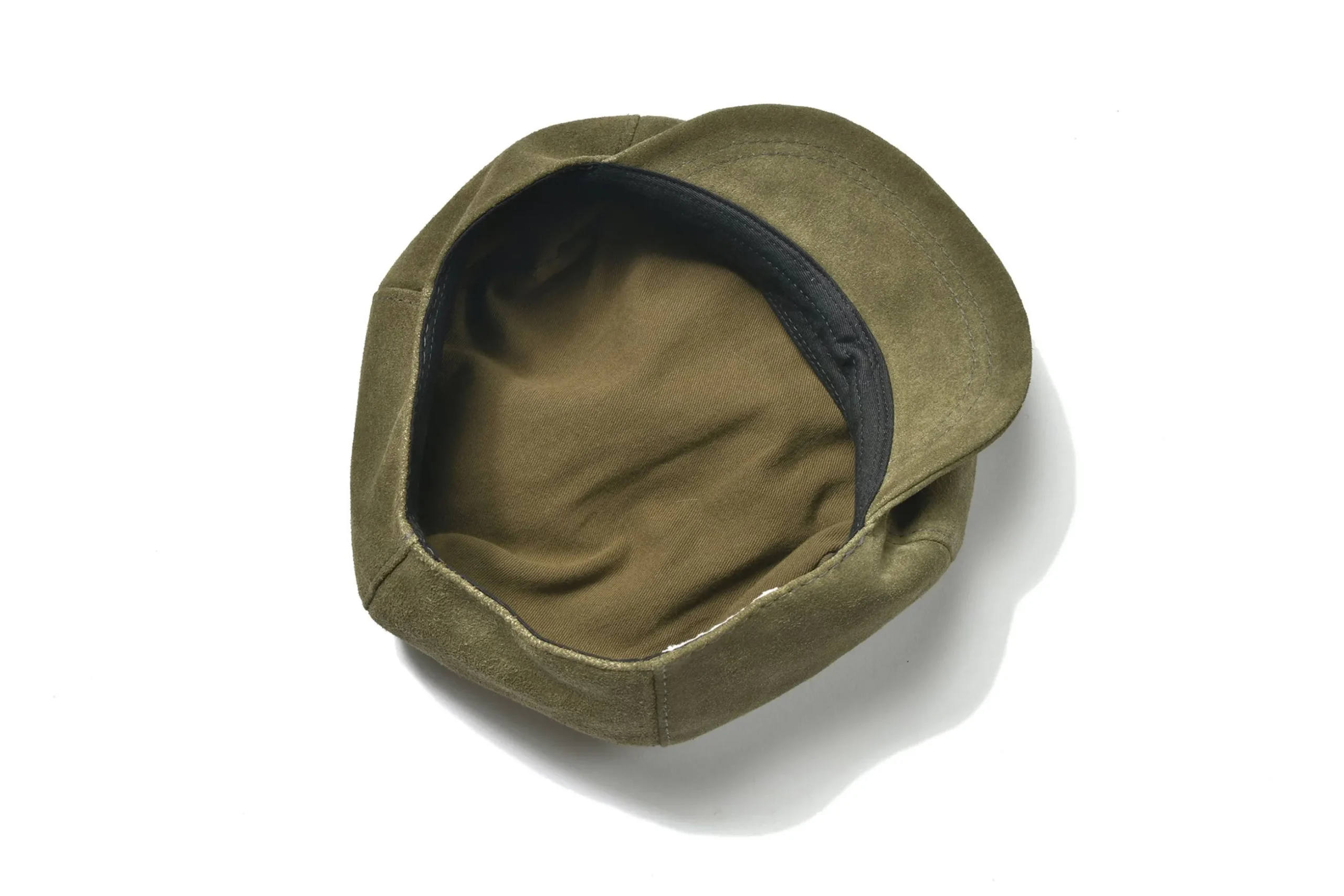 Hats-Joe McCoy 8Hu Leather Cap 057 O.Brown