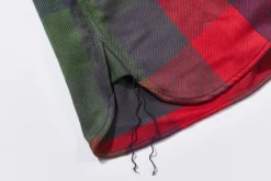 Shirts-Joe McCoy 8Hu Multicolor Check Flannel Shirt Tri Color