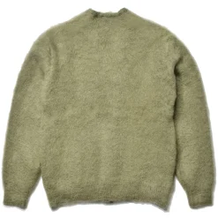 Knitwear-Joe McCoy Jm Mohair Cardigan 161 Mint