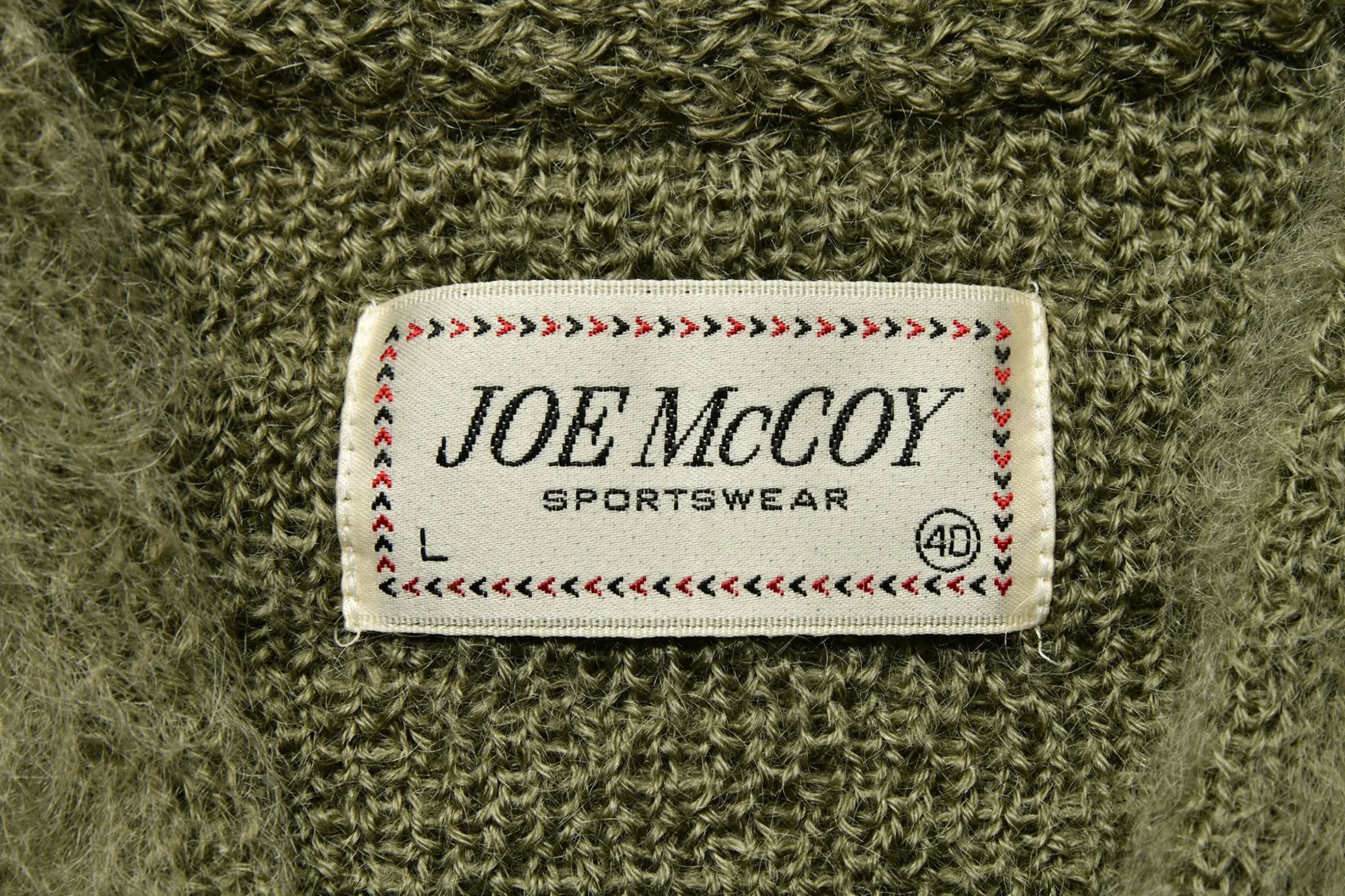 Knitwear-Joe McCoy Jm Mohair Cardigan 161 Mint
