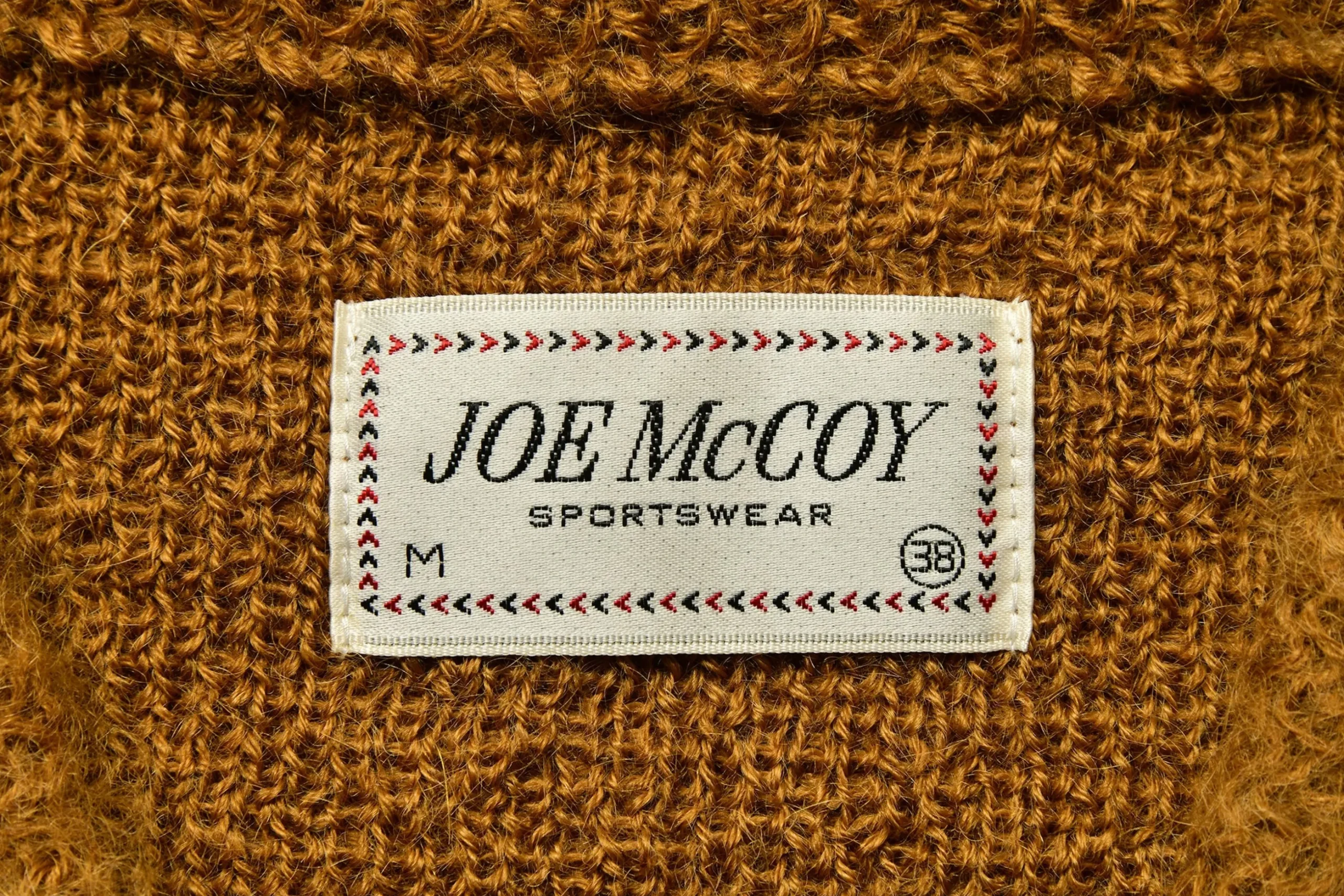 Knitwear-Joe McCoy Jm Mohair Cardigan 061 Mustard