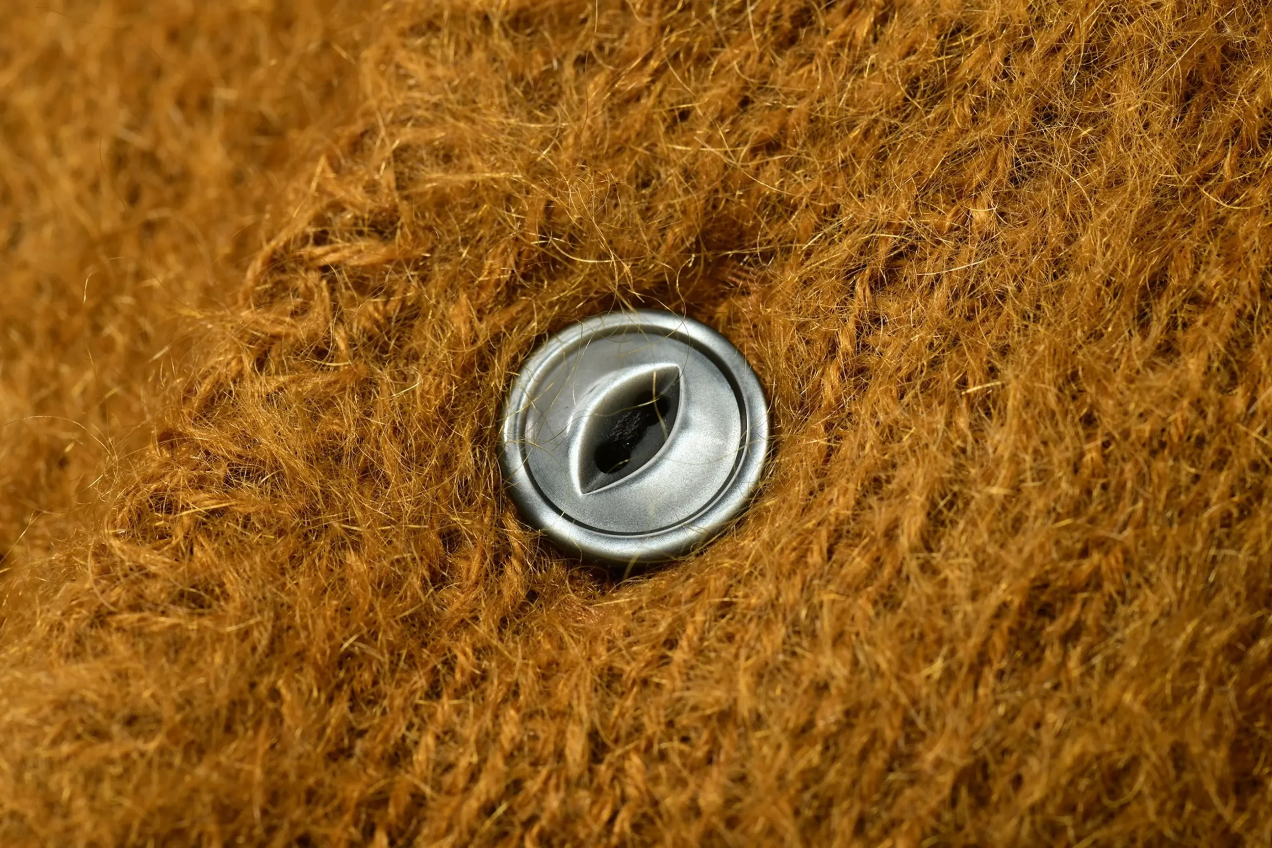 Knitwear-Joe McCoy Jm Mohair Cardigan 061 Mustard