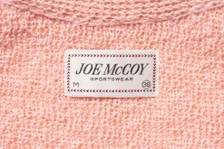Sweatshirts-Joe McCoy Jm Mohair Cardigan Flamingo