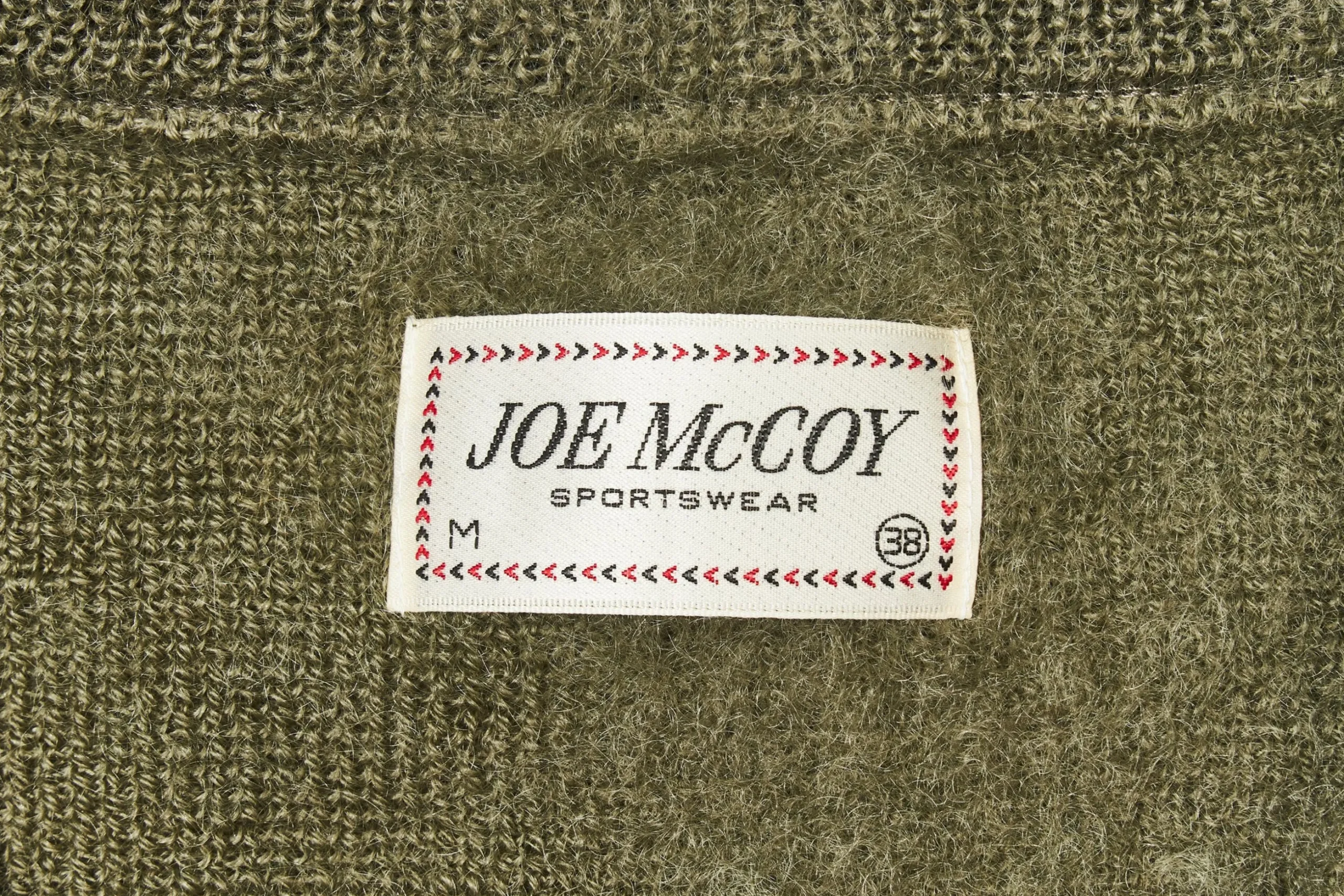 Knitwear-Joe McCoy Jm Mohair V-Neck Sweater Mint