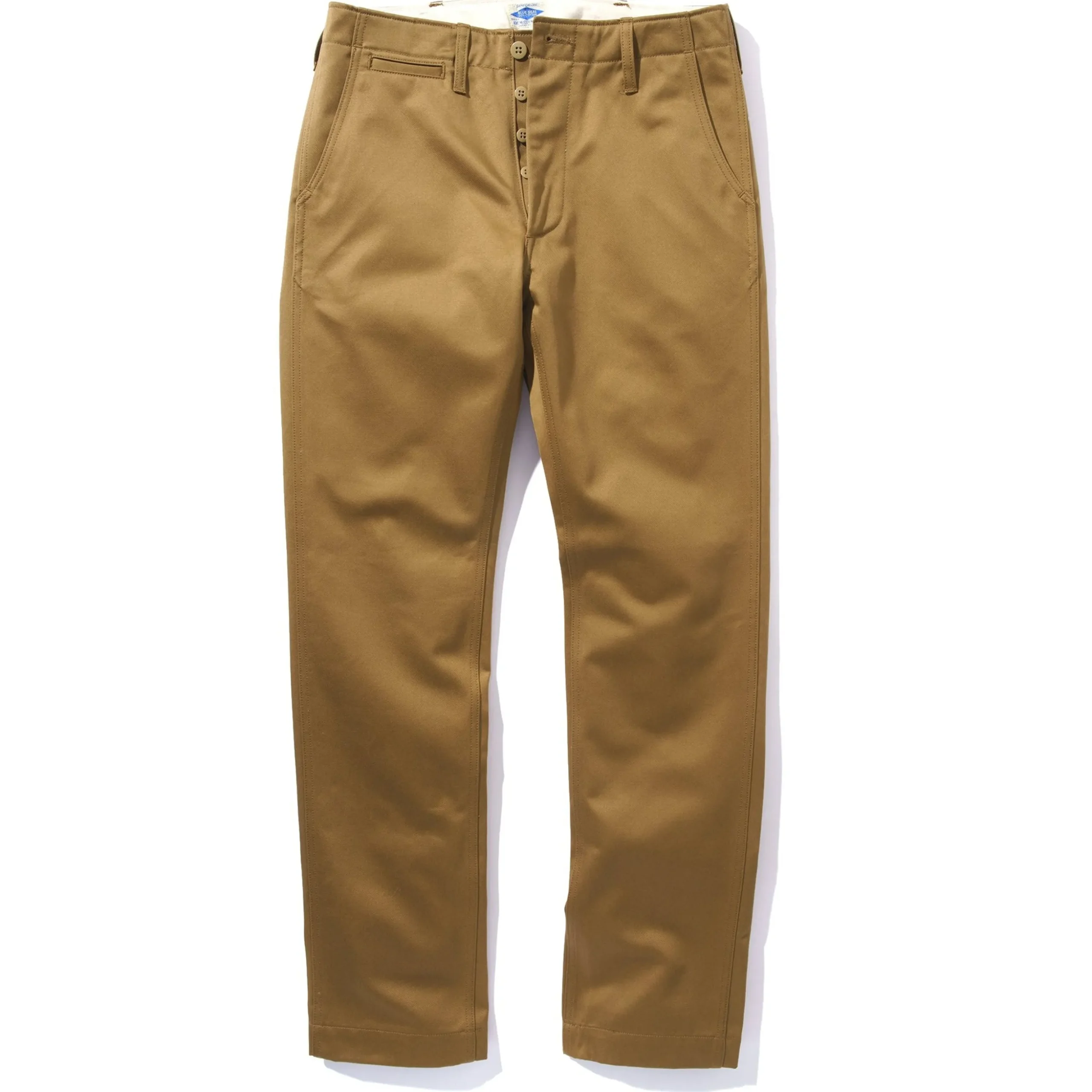 Pants-Joe McCoy Chino Trousers 043 O.Khaki