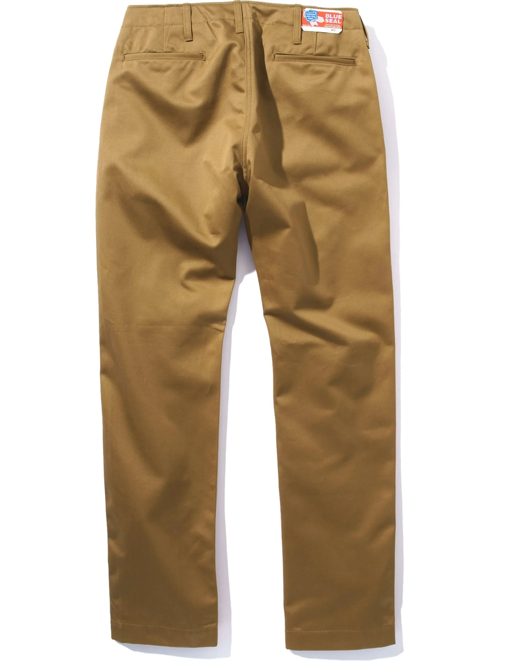 Pants-Joe McCoy Chino Trousers 043 O.Khaki