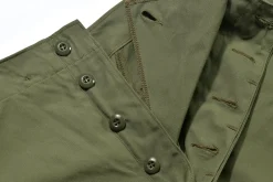 Shorts-The Real McCoy's Jungle Fatigue Shorts (Model 220) 150 Olive