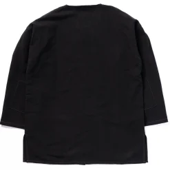 Shirts-The Real McCoy's Junk Force Pajama Shirt Black