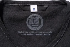 Shirts-The Real McCoy's Junk Force Pajama Shirt Black