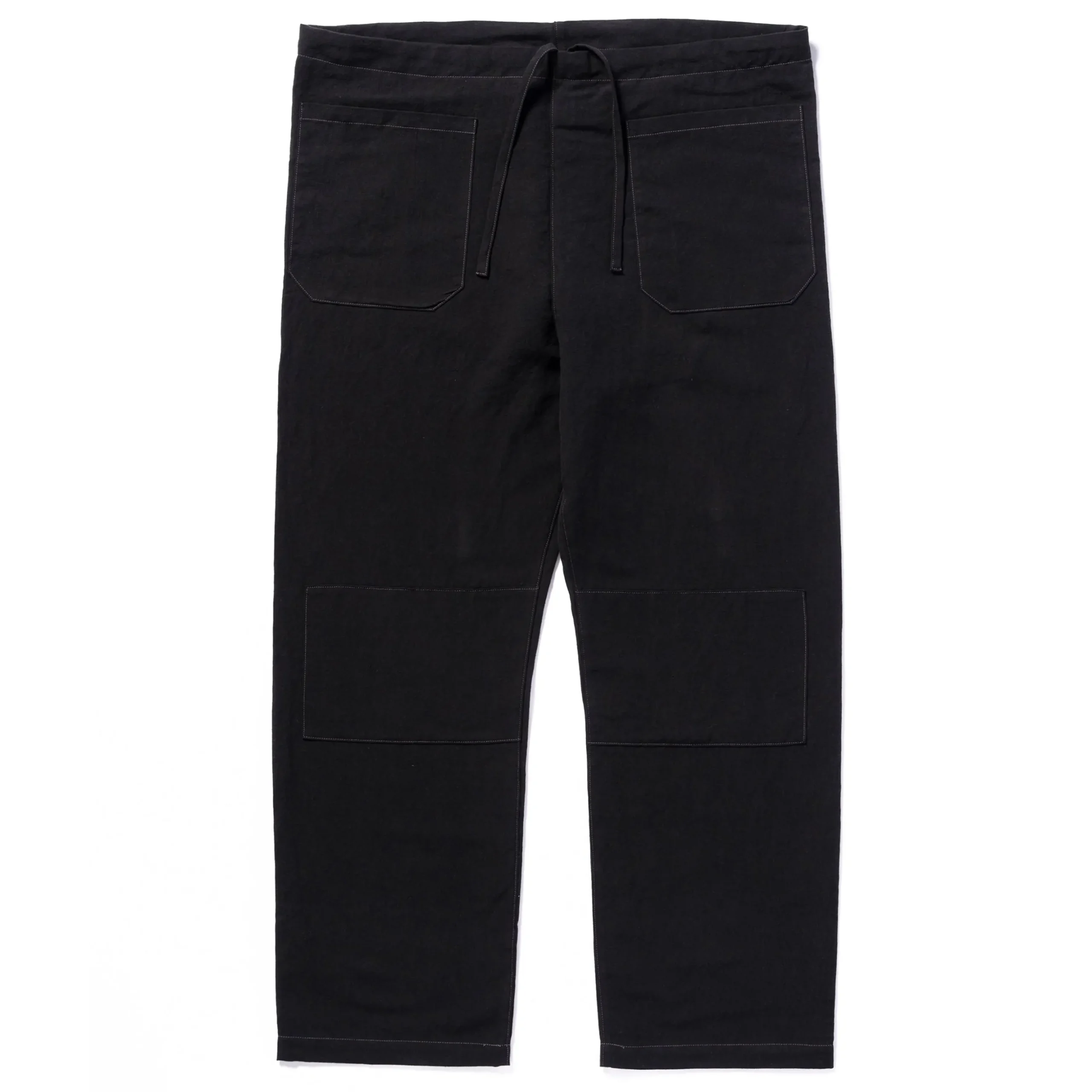 Pants-The Real McCoy's Junk Force Pajama Trousers Black