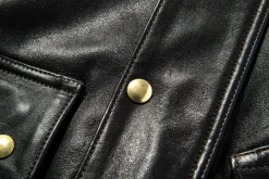 Leather-Joe McCoy Leather Enduro Trial Jacket Black